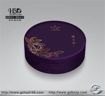 圆形月饼盒