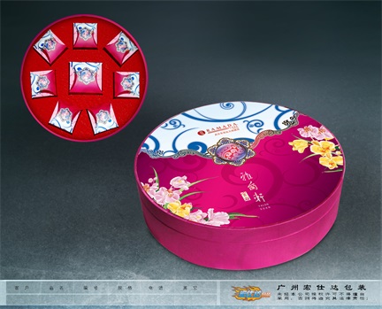 圆形月饼盒