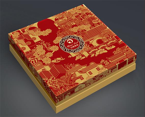 日美食品酒店月饼盒宏仕达包装出品