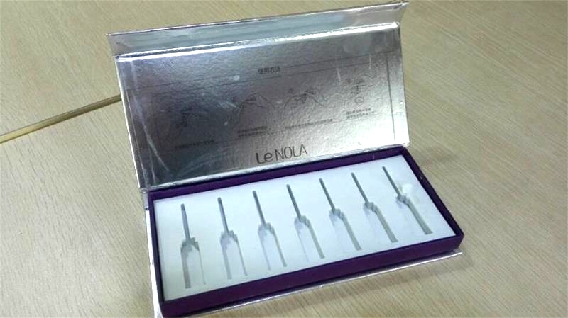 亮银卡书形化妆品套盒