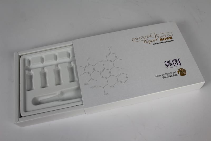 抽拉式精华霜套盒