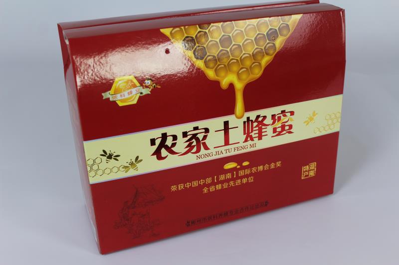 土蜂蜜保健品包装盒