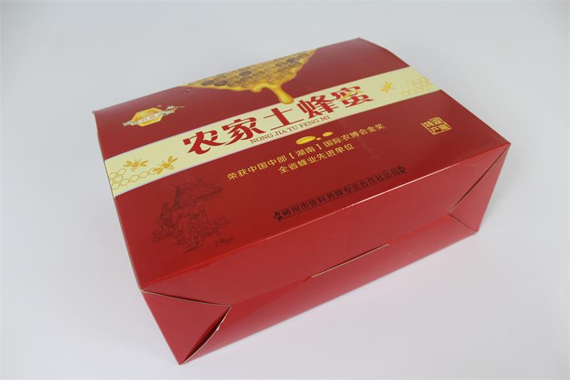 土蜂蜜保健品包装盒定制