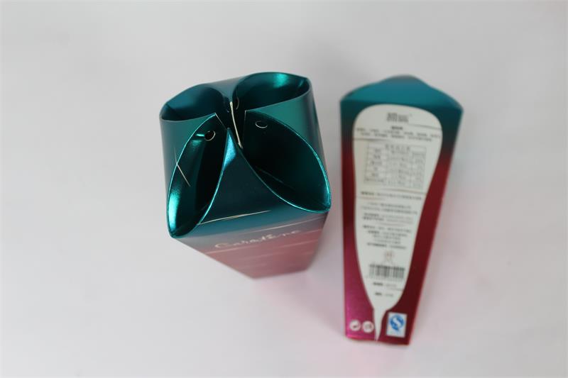 折叠式保健药品包装盒