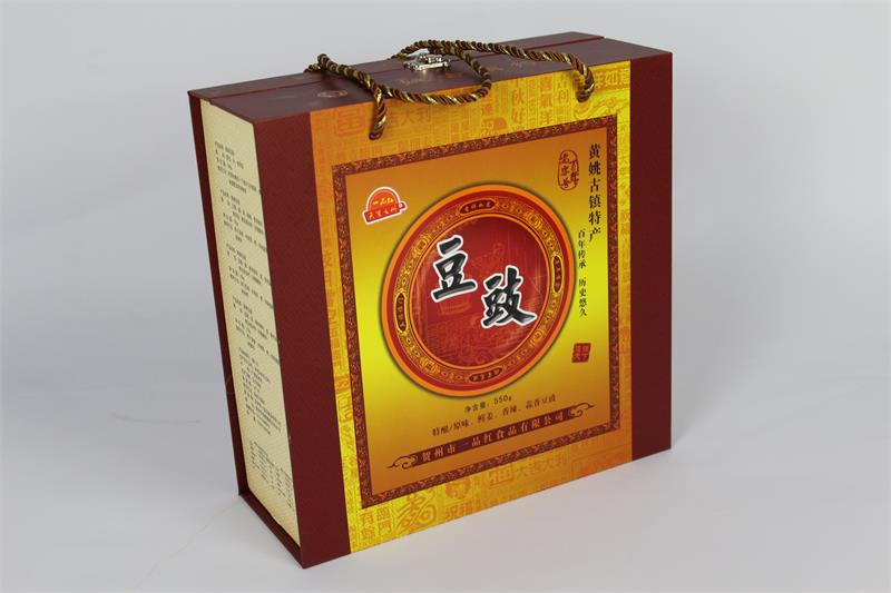 广西豆鼓土特产包装盒