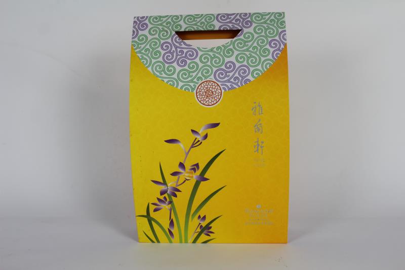 华美达手提式酒店月饼盒