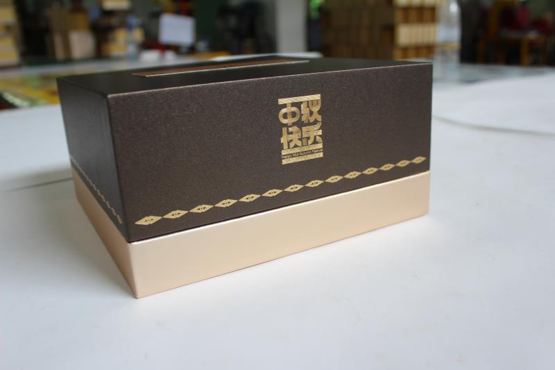 日美食品公司定购的天地盖式双层月饼盒