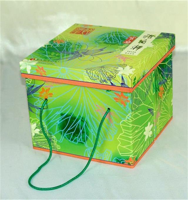 湖北武汉华美达酒店定制的高档粽子包装盒
