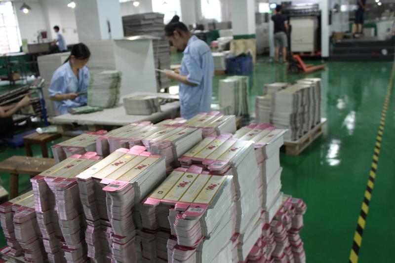 宏仕达化妆品彩盒品质检验