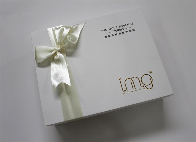 北京爱美肌化妆品公司定制的爱美肌玫瑰精华系列包装盒