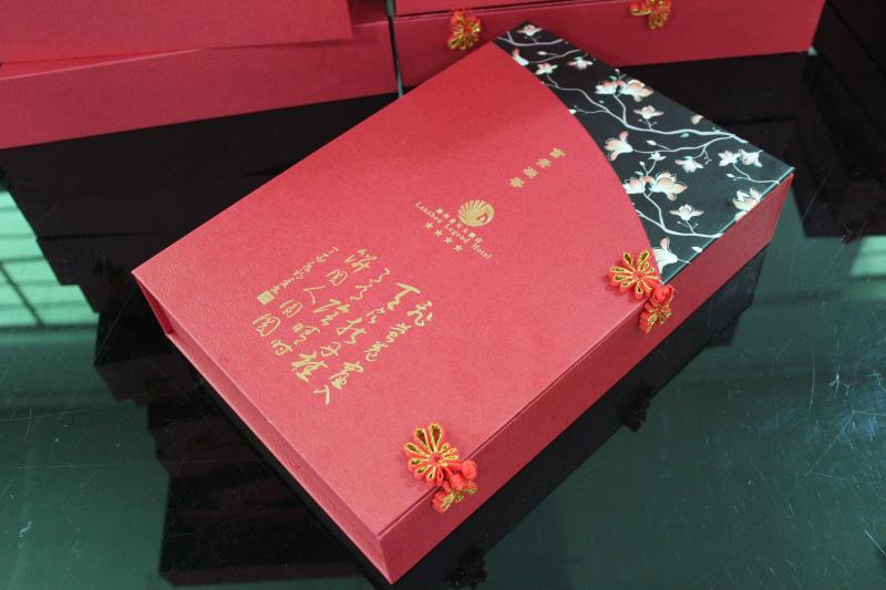 中国风月饼包装盒定制，风靡兰州大酒店的宏仕达月饼盒