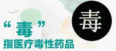 毒性药品标识
