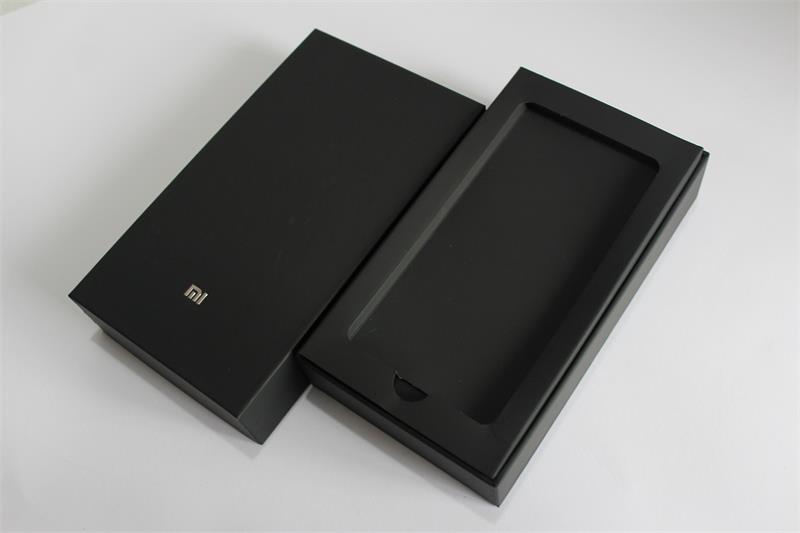 黑卡纸手机包装盒