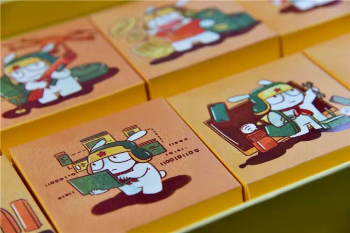 小米月饼包装盒定制