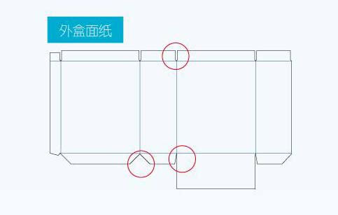 抽屉盒型包装盒结构图