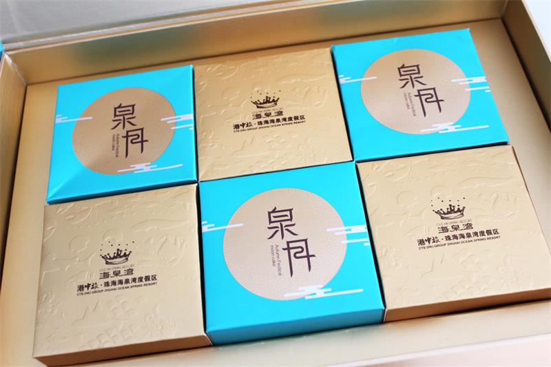 六粒装月饼包装盒定制