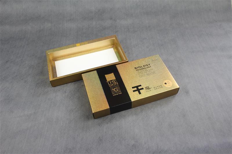 简单又绚丽的干面膜包装盒