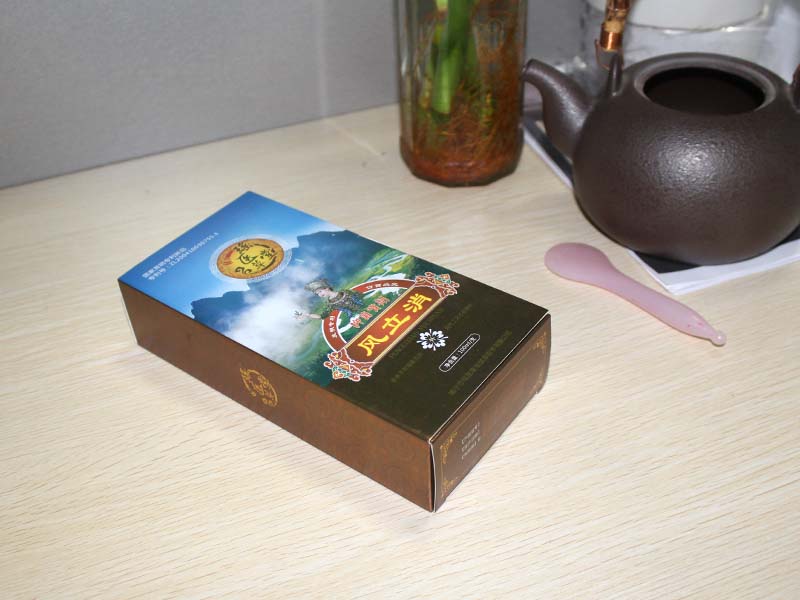 为广西源林制药增色不少的风立消药品包装盒
