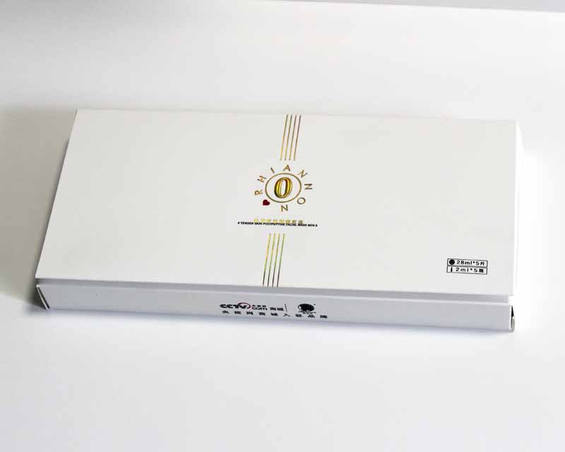 央视网商城品牌丽安侬面膜包装盒再次定制