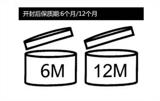 化妆品包装开封后保质期