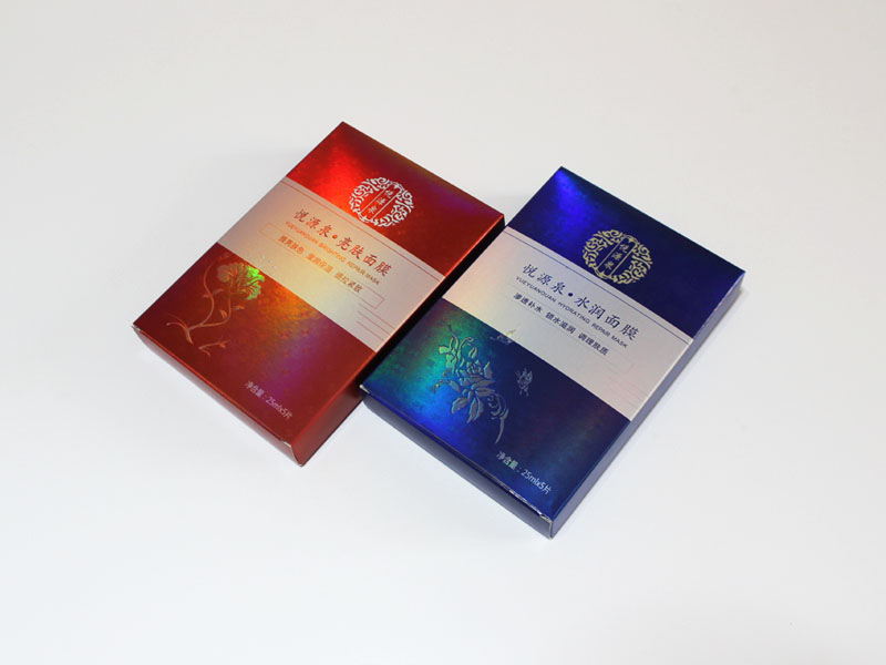 悦源泉水润面膜包装盒