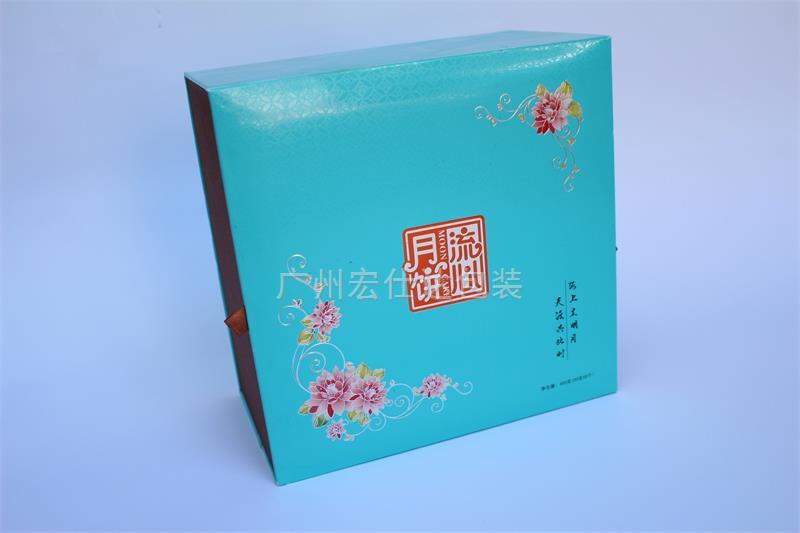 中秋流心月饼，这样的月饼盒包装才有想吃的欲望...