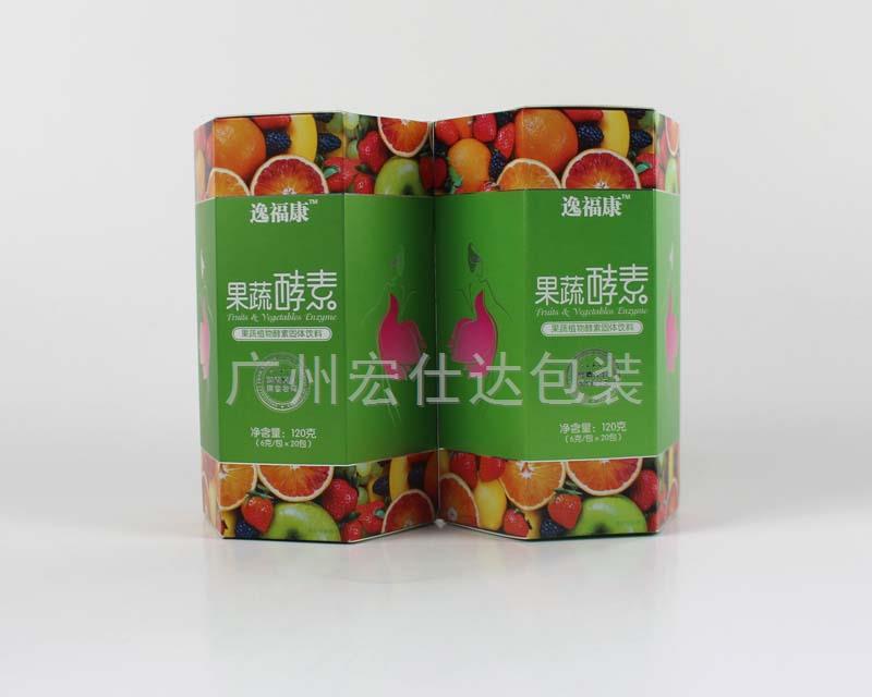 逸福康果蔬酵素销量领先 源于保健品包装盒自然之美融合触感