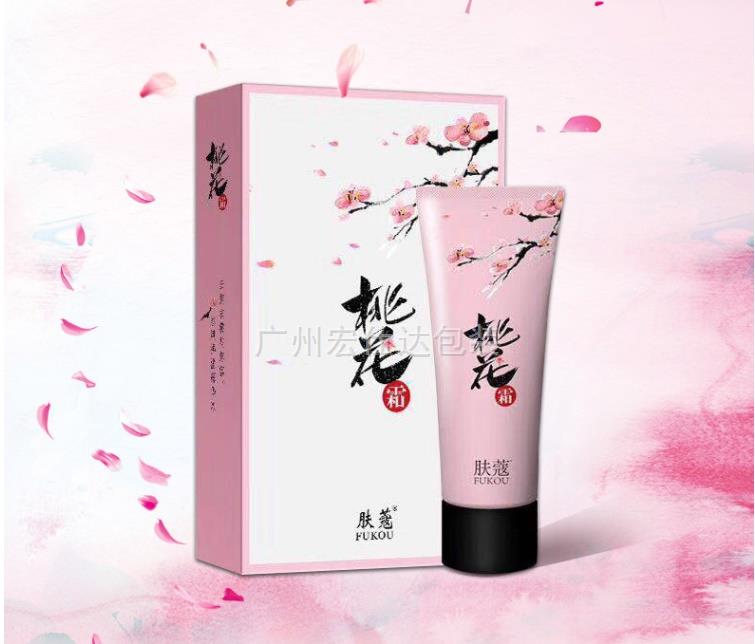 化妆品彩盒元素提取的几个套路，桃花霜、爱美肌都这么干！
